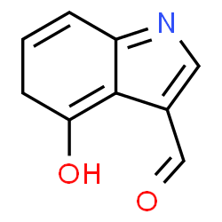 ChemSpider 2D Image | 4-hydroxy-1,5-dihydroindole-3-carbaldehyde | C9H8NO2