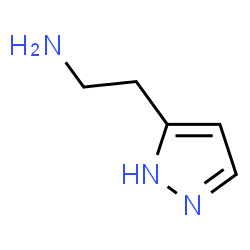 ChemSpider 2D Image | 2-(1,2-dihydropyrazol-3-yl)ethanamine | C5H10N3