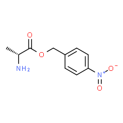 ChemSpider 2D Image | 4-Nitrobenzyl D-alaninate | C10H12N2O4