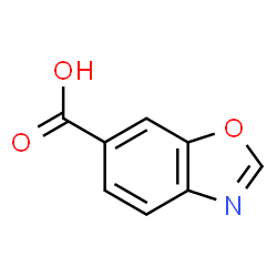 ChemSpider 2D Image | 1,3-Benzoxazole-6-carboxylic acid | C8H5NO3