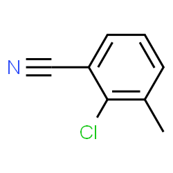 ChemSpider 2D Image | 2-Chloro-3-methylbenzonitrile | C8H6ClN