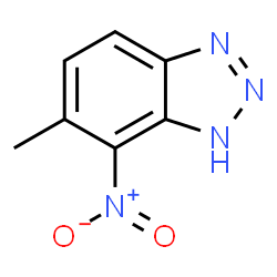 ChemSpider 2D Image | 5-methyl-4-nitro-1,3-dihydrobenzotriazole | C7H7N4O2