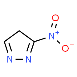 ChemSpider 2D Image | 5-nitro-1,4-dihydropyrazole | C3H4N3O2
