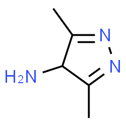 ChemSpider 2D Image | 3,5-dimethyl-1,4-dihydropyrazol-4-amine | C5H10N3