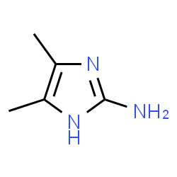 ChemSpider 2D Image | 4,5-dimethyl-1,3-dihydroimidazol-2-amine | C5H10N3