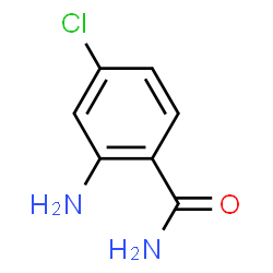 ChemSpider 2D Image | 2-Amino-4-chlorobenzamide | C7H7ClN2O