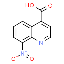 ChemSpider 2D Image | 8-Nitro-4-quinolinecarboxylic acid | C10H6N2O4