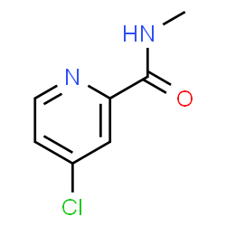 ChemSpider 2D Image | 4-Chloro-N-methylpicolinamide | C7H7ClN2O