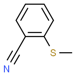 ChemSpider 2D Image | 2-(METHYLTHIO)BENZONITRILE | C8H7NS