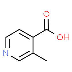 ChemSpider 2D Image | 3-Methylisonicotinic acid | C7H7NO2