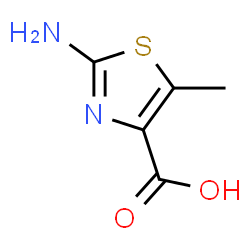 ChemSpider 2D Image | 2-Amino-5-methyl-1,3-thiazole-4-carboxylic acid | C5H6N2O2S