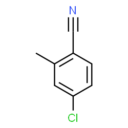 ChemSpider 2D Image | 4-Chloro-2-methylbenzonitrile | C8H6ClN