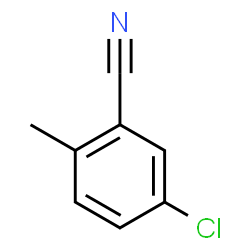 ChemSpider 2D Image | 5-Chloro-2-methylbenzonitrile | C8H6ClN