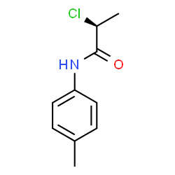 ChemSpider 2D Image | (2S)-2-Chloro-N-(4-methylphenyl)propanamide | C10H12ClNO
