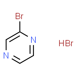 ChemSpider 2D Image | 2-Bromopyrazine hydrobromide (1:1) | C4H4Br2N2