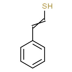 ChemSpider 2D Image | 2-Phenylethenethiol | C8H8S