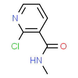ChemSpider 2D Image | 2-Chloro-N-methylnicotinamide | C7H7ClN2O