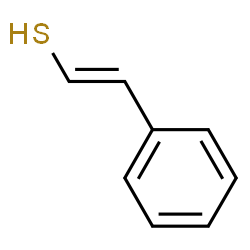 ChemSpider 2D Image | (E)-2-Phenylethenethiol | C8H8S