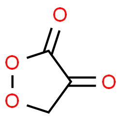 ChemSpider 2D Image | 1,2-Dioxolane-3,4-dione | C3H2O4