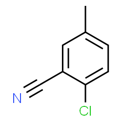 ChemSpider 2D Image | 2-Chlor-5-methylbenzonitril | C8H6ClN