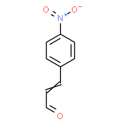 ChemSpider 2D Image | 4-Nitrocinnamaldehyde | C9H7NO3