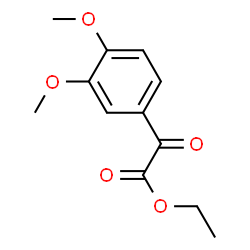 ChemSpider 2D Image | Ethyl 3,4-dimethoxybenzoylformate | C12H14O5
