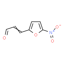 ChemSpider 2D Image | 3-(5-NITRO-2-FURYL)ACROLEIN | C7H5NO4