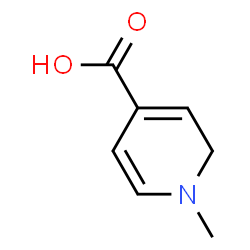 ChemSpider 2D Image | 1-Methyl-1,2-dihydro-4-pyridinecarboxylic acid | C7H9NO2