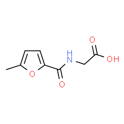 ChemSpider 2D Image | N-(5-Methyl-2-furoyl)glycine | C8H9NO4