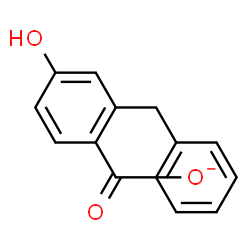 ChemSpider 2D Image | benzyl-4-hydroxybenzoate | C14H11O3