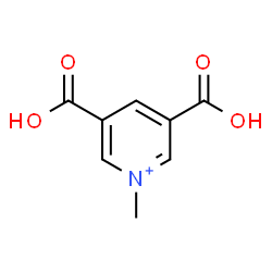 ChemSpider 2D Image | 3,5-Dicarboxy-1-methylpyridinium | C8H8NO4