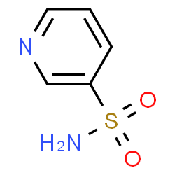 ChemSpider 2D Image | 3-Pyridinesulfonamide | C5H6N2O2S