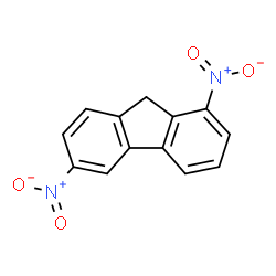 ChemSpider 2D Image | 1,6-Dinitro-9H-fluorene | C13H8N2O4