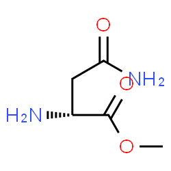 ChemSpider 2D Image | Methyl D-asparaginate | C5H10N2O3