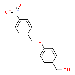 ChemSpider 2D Image | {4-[(4-Nitrobenzyl)oxy]phenyl}methanol | C14H13NO4