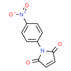 ChemSpider 2D Image | N-(4-Nitrophenyl)maleimide | C10H6N2O4