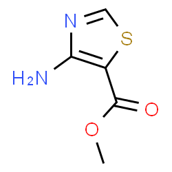 ChemSpider 2D Image | Methyl 4-amino-1,3-thiazole-5-carboxylate | C5H6N2O2S