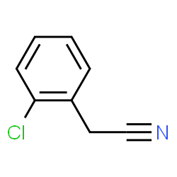 ChemSpider 2D Image | 2-Chlorobenzyl cyanide | C8H6ClN