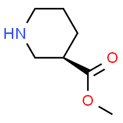 ChemSpider 2D Image | (R)-Methyl nipecotate | C7H13NO2
