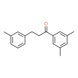 ChemSpider 2D Image | 3',5'-dimethyl-3-(3-methylphenyl)propiophenone | C18H20O
