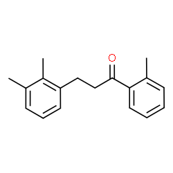 ChemSpider 2D Image | 3-(2,3-Dimethylphenyl)-1-(2-methylphenyl)-1-propanone | C18H20O