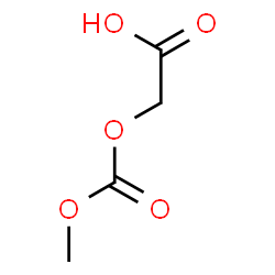 ChemSpider 2D Image | Methoxycarbonyloxy-acetic acid | C4H6O5