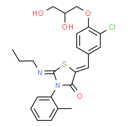 ChemSpider 2D Image | Ponesimod | C23H25ClN2O4S