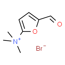 ChemSpider 2D Image | 5-Formyl-N,N,N-trimethyl-2-furanaminium bromide | C8H12BrNO2