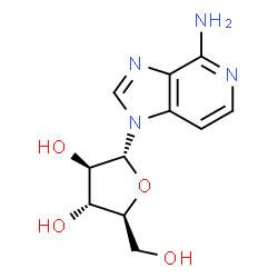 ChemSpider 2D Image | 3-deaza-adenosine | C11H14N4O4