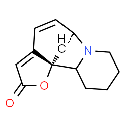 ChemSpider 2D Image | (1S)-14-Oxa-7-azatetracyclo[6.6.1.0~1,11~.0~2,7~]pentadeca-9,11-dien-13-one | C13H15NO2