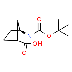 ChemSpider 2D Image | (3S)-3-({[(2-Methyl-2-propanyl)oxy]carbonyl}amino)cyclopentanecarboxylic acid | C11H19NO4
