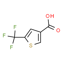 ChemSpider 2D Image | 5-(Trifluoromethyl)-3-thiophenecarboxylic acid | C6H3F3O2S