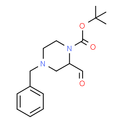 ChemSpider 2D Image | 2-Methyl-2-propanyl 4-benzyl-2-formyl-1-piperazinecarboxylate | C17H24N2O3