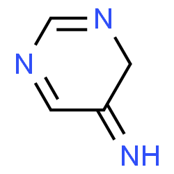 ChemSpider 2D Image | 5(4H)-Pyrimidinimine | C4H5N3